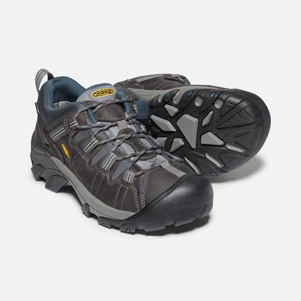 Zapatos de Seguridad Keen Mexico Negros Marrom - Hombre Targhee Ii Waterproof - PC8216579